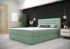 Modernes Bett mit Stauraum 180x200 STIG 5 – grün Produktbild-Vorschau 1