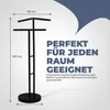 Muntel Herrendiener mit Kleiderbügel, Hosenbügel und Produktbild-Vorschau 2