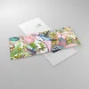 Bilder auf glas - Vogel Schmetterling Blume - 120x50cm - Produktbild-Vorschau 2