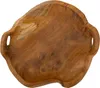 Mauro Ferretti ciotola decorativa Wahan 42x36x7 cm marrone Anteprima dell’immagine prodotto 2