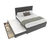 okwish Polsterbett 140x200cm Doppelbett, Familienbett Bett Produktbild-Vorschau 4