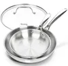 MICHELANGELO Pfannen-Set, Edelstahl Produktbild-Vorschau 1