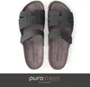 purosteps footwear Huelva-Eco Damen Leder Kork Sandale Produktbild-Vorschau 4