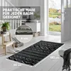 Teppichläufer 60x180 cm, schwarz (Onyx Lattice) Produktbild-Vorschau 4