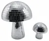 Relaxdays Disco Pilz, set van 2, zilver Productafbeelding-voorbeeld 7