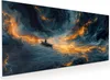Küchenrückwand Spritzschutz Glas mit Motiv Feuer und Wasser Produktbild-Vorschau 1