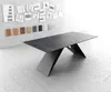 DELIFE Esstisch Edge 200x100cm Keramik Laminam®Nero Greco Produktbild-Vorschau 1