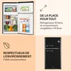 Klarstein Irene - combiné réfrigérateur-congélateur, Voir les images du produit 4