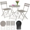 KESSER® Bistroset 3-teilig Bistrotisch mit 2 klappbaren Produktbild-Vorschau 1