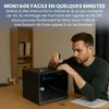 Extralink 10" 4U Armoire Serveur Rack Murale, Réseau, 280 × Voir les images du produit 5