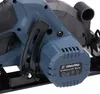 A close-up view of a blue and black circular saw. Produktbild-Vorschau