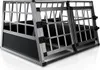 Juskys Alu Hunde-Transportbox L-X - 89x70x51 cm – Auto Produktbild-Vorschau 9