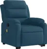 masážne kreslo vidaXL s asistentom stúpania Blue Velvet Náhľad obrázku produktu 5