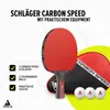 JOOLA Tischtennis Set Carbon Speed - Tischtennisschläger + Produktbild-Vorschau 2