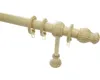 Gardinenstangen Set Lugano Classic kiefer 120 cm Ø 28 mm Produktbild-Vorschau 1