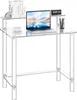 VEVOR Acryltisch Computertisch 2-stufiger Bürotisch mit Produktbild-Vorschau 1