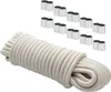 Dreamprint Expanderseil 30 m Weiß 4 mm Gummiseil Spannseil Produktbild-Vorschau 1