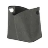 Aufbewahrungskorb Filz Zeitungskorb 24x34x24cm dunkelgrau Produktbild-Vorschau 4