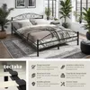 Lit design romantique avec sommier - 200 x 140 cm, Voir les images du produit 2