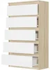 Komoda 70 cm 5 zásuvek skříňka FRAMIRE R-5 mix sonoma Náhled obrázku produktu 5