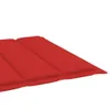 vidaXL Coussin pour bain de soleil rouge 200x70x3 cm tissu Voir les images du produit 12