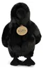 Corvo Peluche 25 Cm Ecologico Anteprima dell’immagine prodotto 4