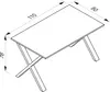 VCM Premium Holz Esstisch | H. 76 x B. 110 x T. 80 cm | Produktbild-Vorschau 3