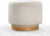 Hanah Home, Turneed - Cream, pouf, crème, 100 % COTON, 55 x Voir les images du produit 5