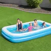 Piscina "Family" Gonfiabile Rettangolare 2 Anelli  +3 Anni Anteprima dell’immagine prodotto 33
