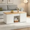 Merax Höhenverstellbarer Wohnzimmer-Couchtisch, Produktbild-Vorschau 5