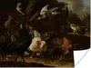 MuchoWow® Poster Vögel in einem Park - Gemälde von Melchior Produktbild-Vorschau 1