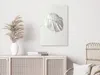 Vliesstoff Leinwandbild - Bright Monstera (1 Part) Vertical Produktbild-Vorschau 2