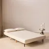 sweeek - 2-Sitzer Schlafsofa mit Bouclé-Bezug - Creme Produktbild-Vorschau 6