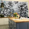 Muralo Selbstklebende Fototapete BLUMEN Pflanzen Beton Produktbild-Vorschau 6