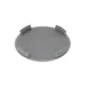 4X 63,5mm Nabenkappen Felgen Deckel Kappen Grau Gewölbt Produktbild-Vorschau 4