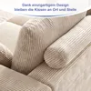 OYAJIA Ecksofa, modulares Sofa 240 cm breit, Produktbild-Vorschau 11
