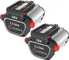 2-Pack 18V 4000mAh Li-ion Cordless Battery Batterie sans Voir les images du produit 1