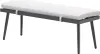 A studio shot of a modern bench. Produktbild-Vorschau