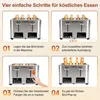 FATABETA Toaster Toaster 4 Scheiben, mit Brötchenaufsatz & Produktbild-Vorschau 11