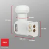 RED OPTICUM LTP 04H LNB Twin I Hitze- & kältebeständiger Produktbild-Vorschau 5