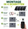 Balkonkraftwerk 2000Wp mit 7,68kWh Speicher, 4x500W Produktbild-Vorschau 7