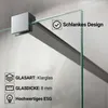 Duschabtrennung Duschwand Dusche Duschkabine (BxH) 100 cm x Produktbild-Vorschau 5