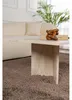Tafel SABIN, travertin-look, melaminepanelen, rechthoekig, Productafbeelding-voorbeeld 3