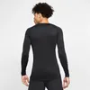 Nike M Np Top Ls Tight Black/White Xl Produktbild-Vorschau 5