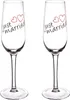 GRÄWE 2er Set Sektglas "Just Married" 210 ml Produktbild-Vorschau 1