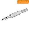 goobay Klinkenstecker 6,35 mm stereo Metallausführung mit Voir les images du produit 2