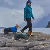 Non-stop dogwear Regenmantel Fjord Raincoat blau, Größe: 33 Produktbild-Vorschau 5