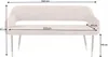 Ławka Paris 160cm szampański szary aksamit 43682 Podgląd zdjęcia produktu 13