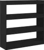 vidaXL Bücherregal Schwarz Eichen-Optik 100 x 30 x 103 cm Produktbild-Vorschau 1