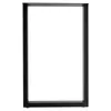A black metal table leg frame is shown against a white background. Podgląd zdjęcia produktu
